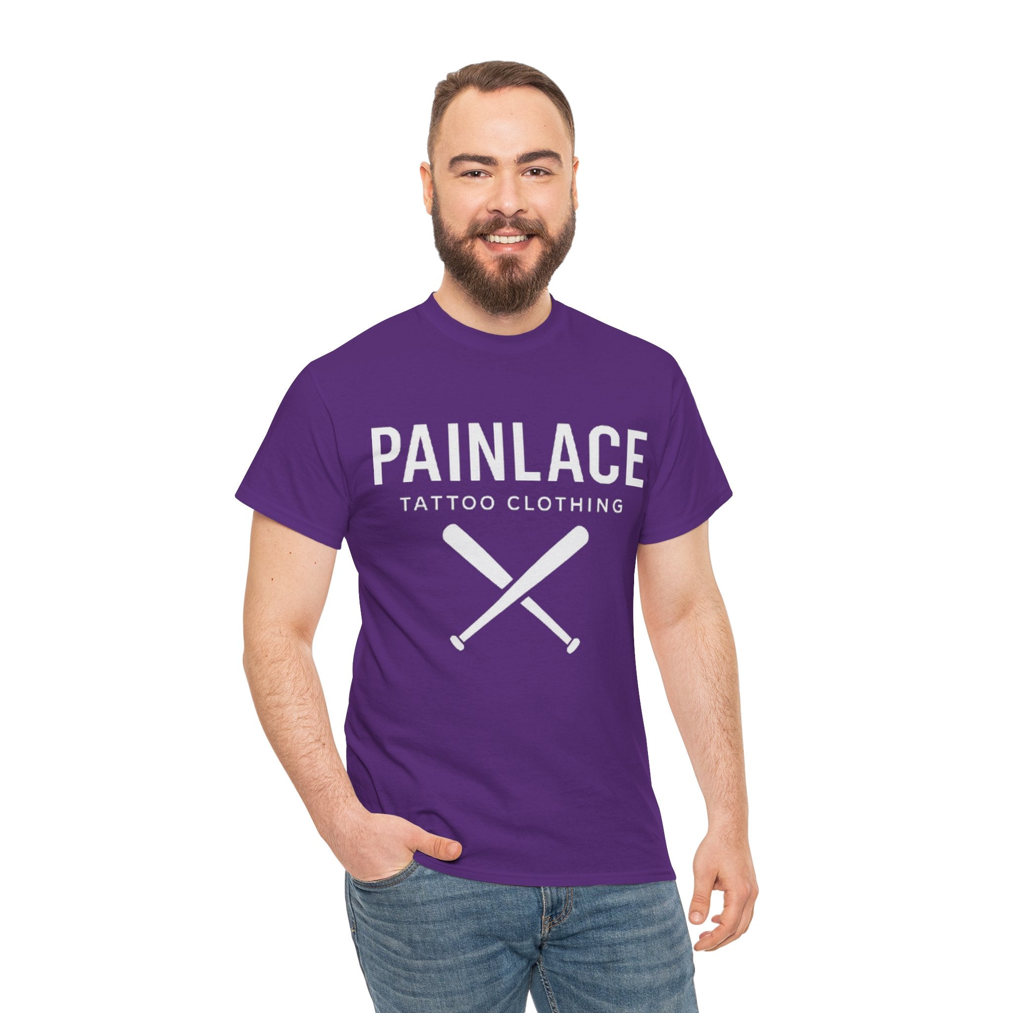 Painlace Tattoo Clothing Unisex Heavy Cotton Tee