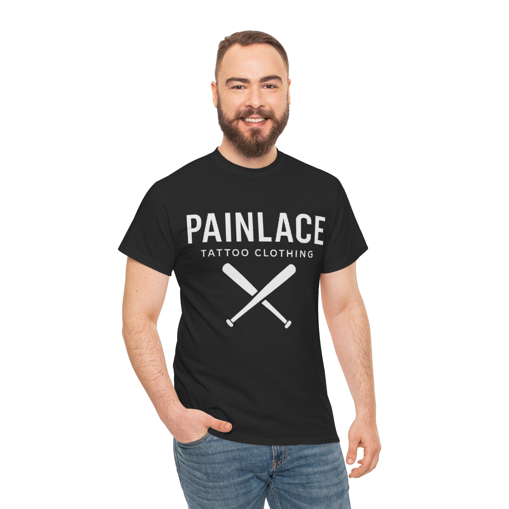 Painlace Tattoo Clothing Unisex Heavy Cotton Tee