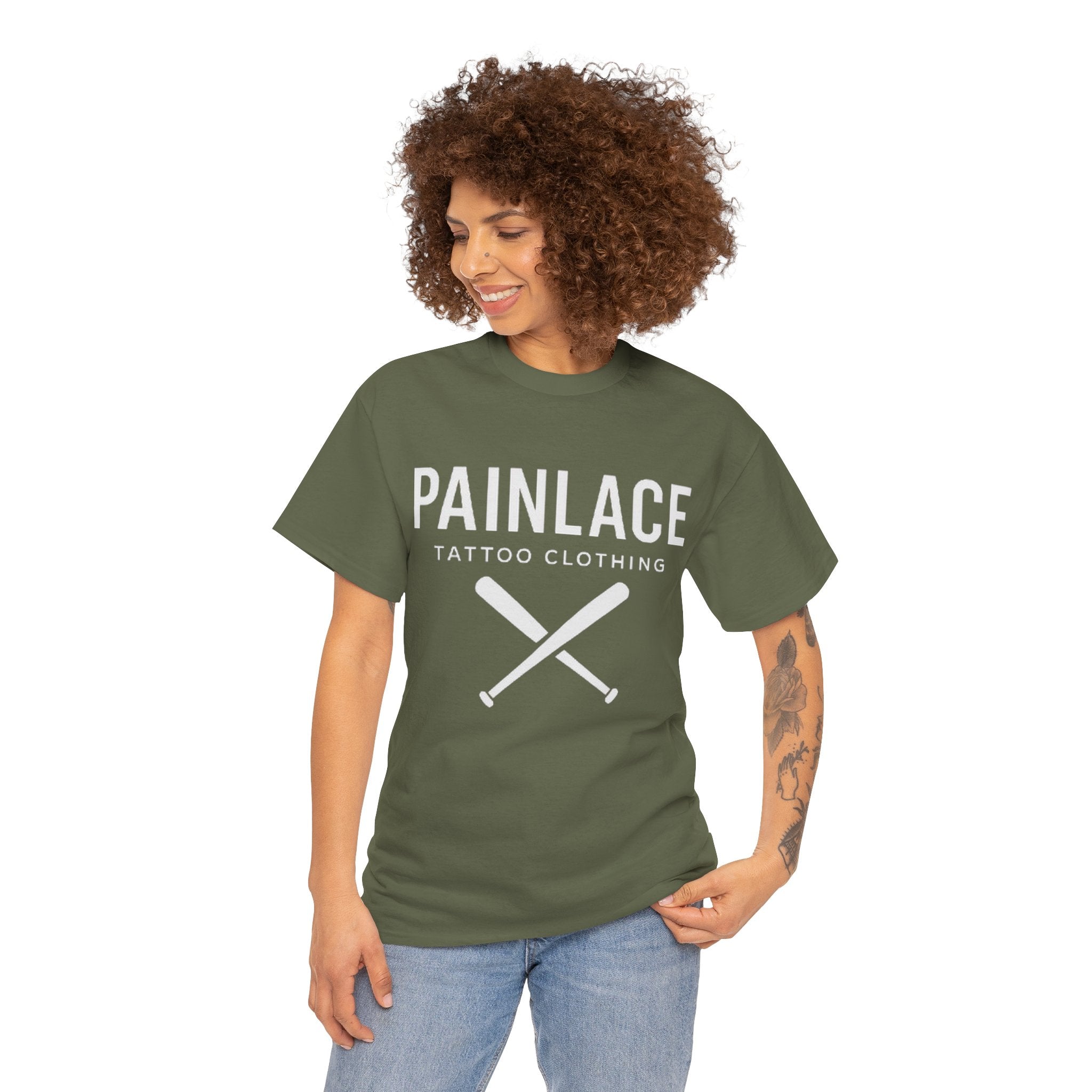 Painlace Tattoo Clothing Unisex Heavy Cotton Tee