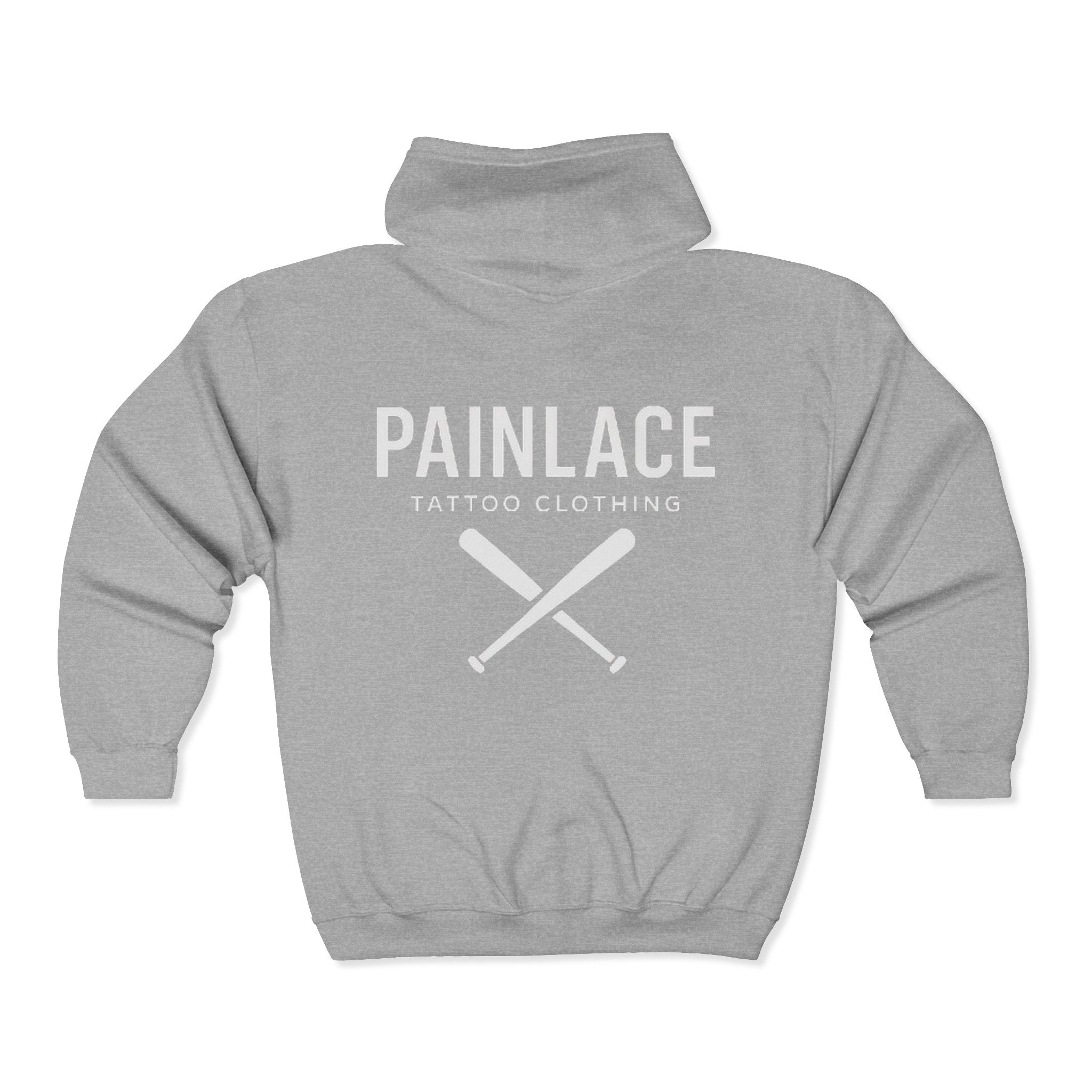 Painlace Tattoo Clothing Hoodie, Unisex Zipper