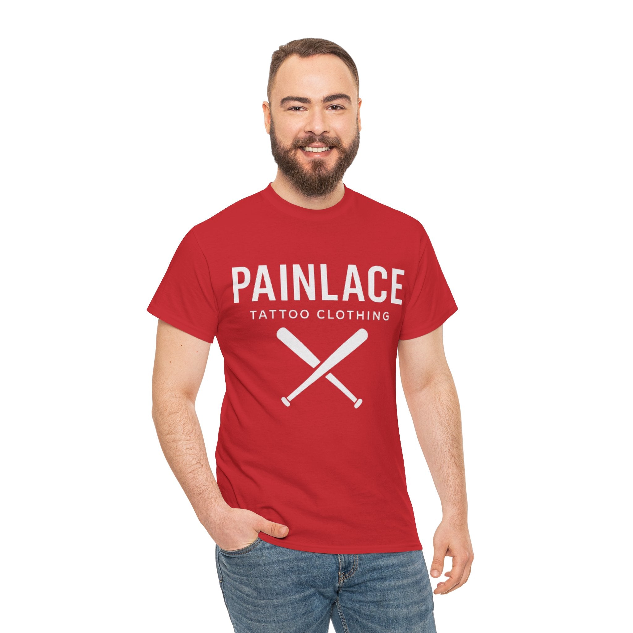 Painlace Tattoo Clothing Unisex Heavy Cotton Tee