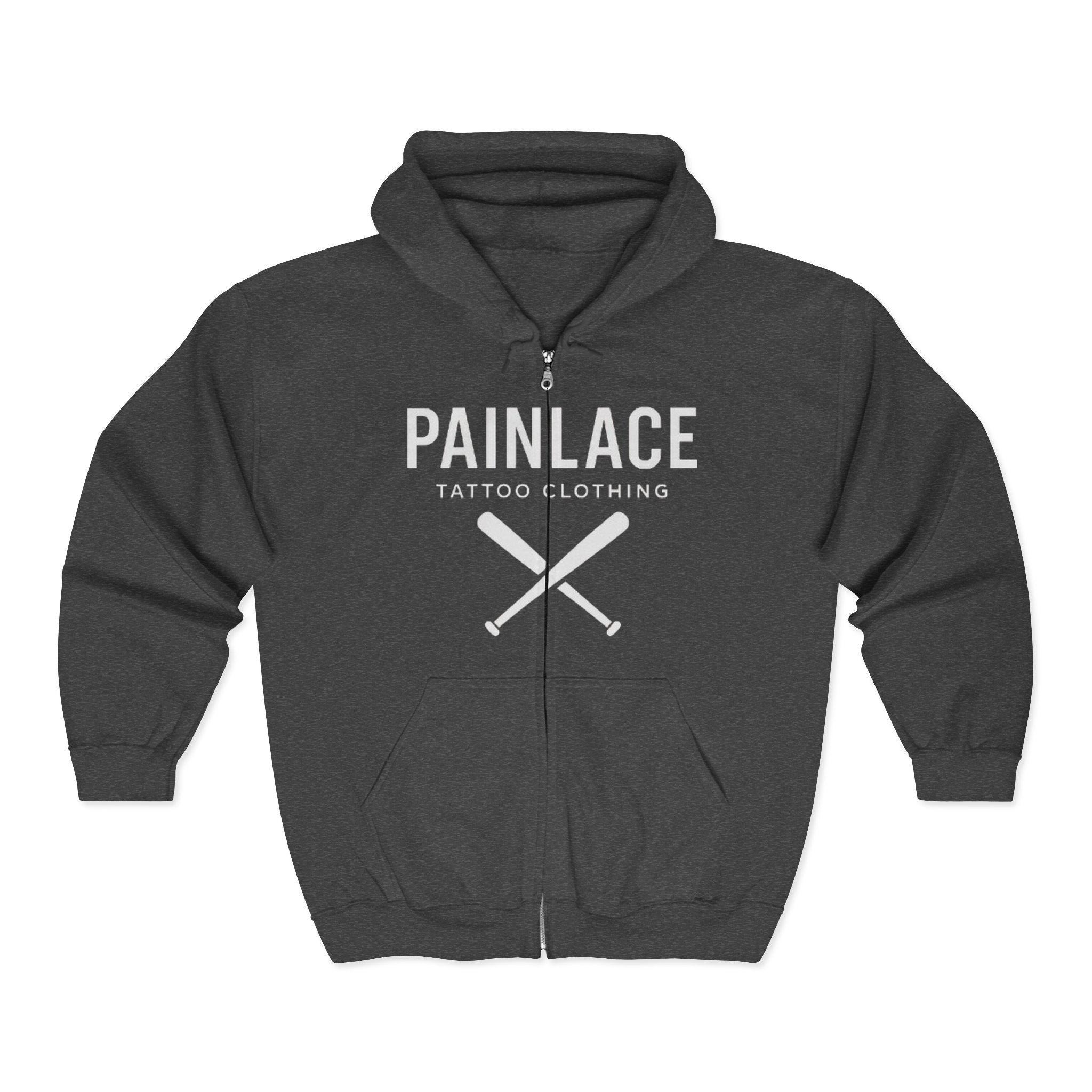Painlace Tattoo Clothing Hoodie, Unisex Zipper