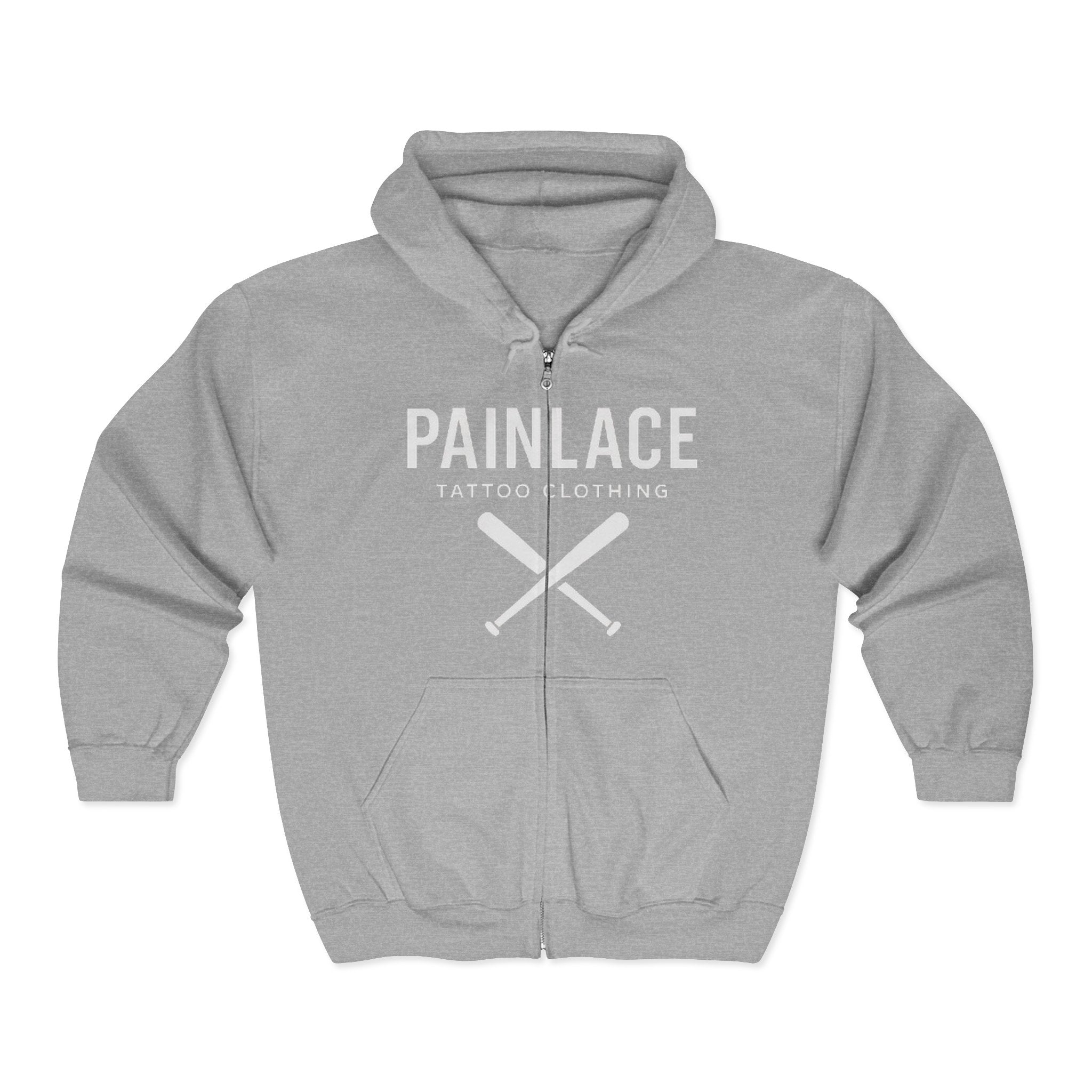 Painlace Tattoo Clothing Hoodie, Unisex Zipper