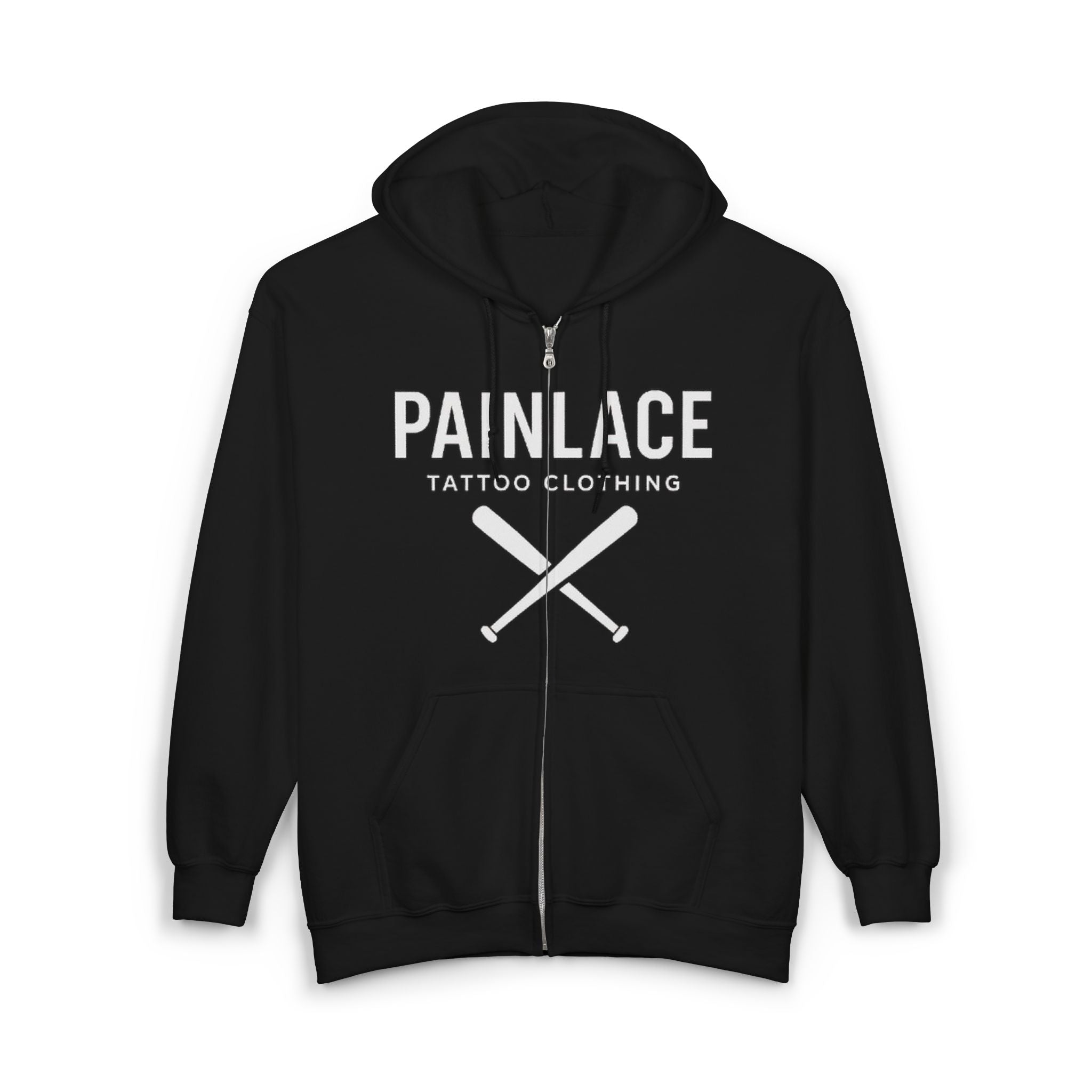 Painlace Tattoo Clothing Hoodie, Unisex Zipper