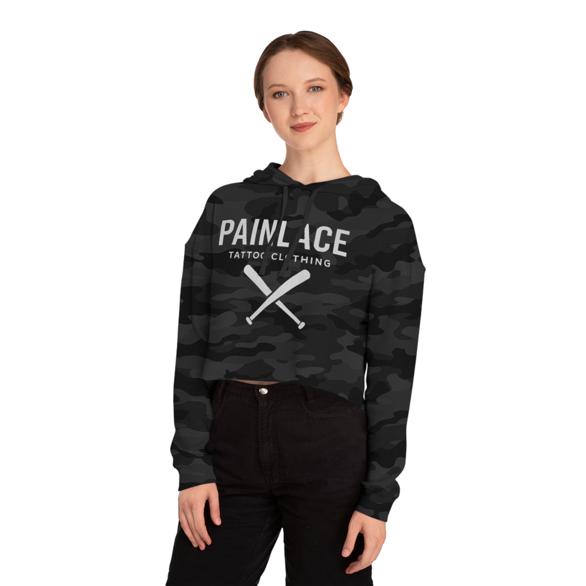 Painlace Croop hoodie for woman